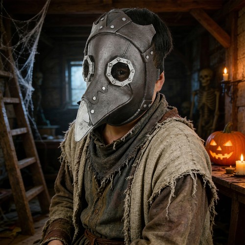 Halloween plague doctor mask - plague,