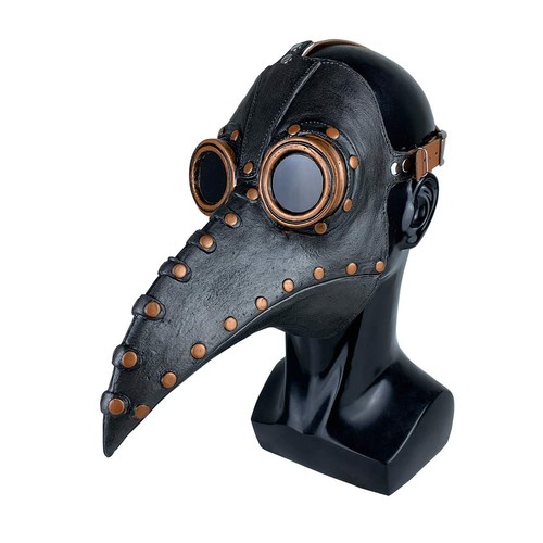 Stegosaurus plague doctor bird - stegosaurus,