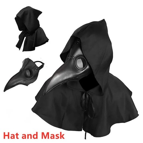 Plague doctor mask cloak - plague,