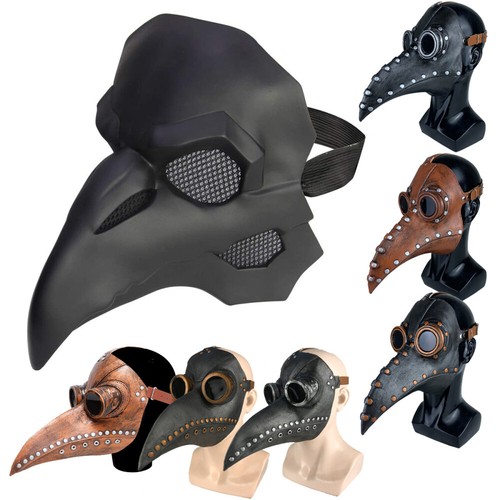 Halloween costume masks plague - halloween,