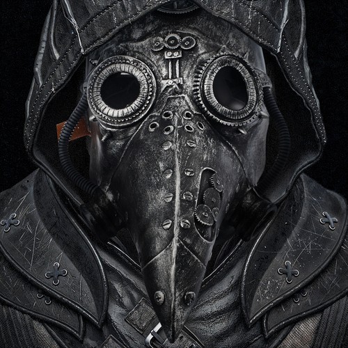 Halloween plague doctor mask - plague,