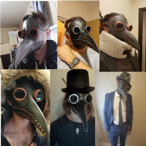 Plague doctor mask bird beak - doctor,