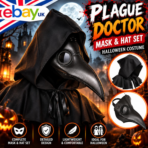 Halloween plague doctor mask - doctor,