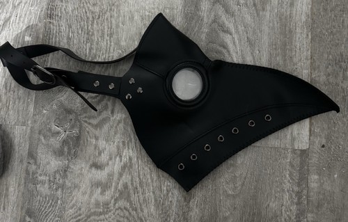 Black death plague doctor - black,