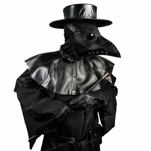 Plague doctor mask costume - plague,