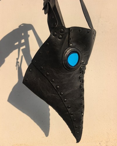 Genuine leather plague doctor - plague,