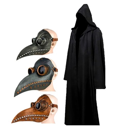 Plague doctor costume - doctor, hooded