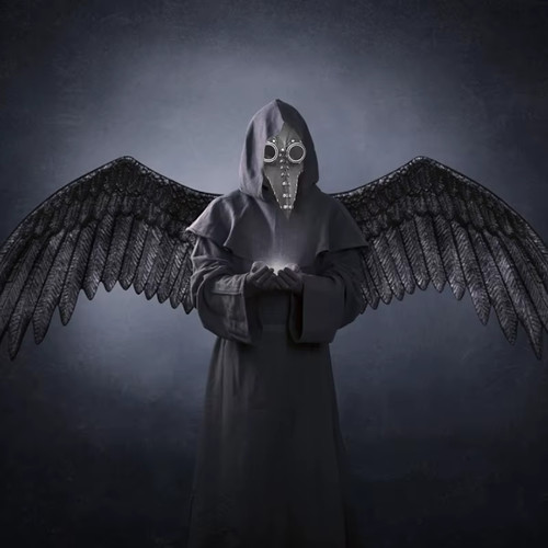Plague doctor bird - plague,
