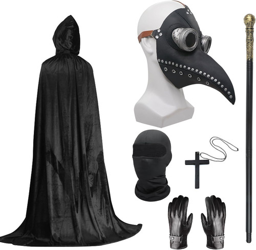 Plague doctor costume - costume, set